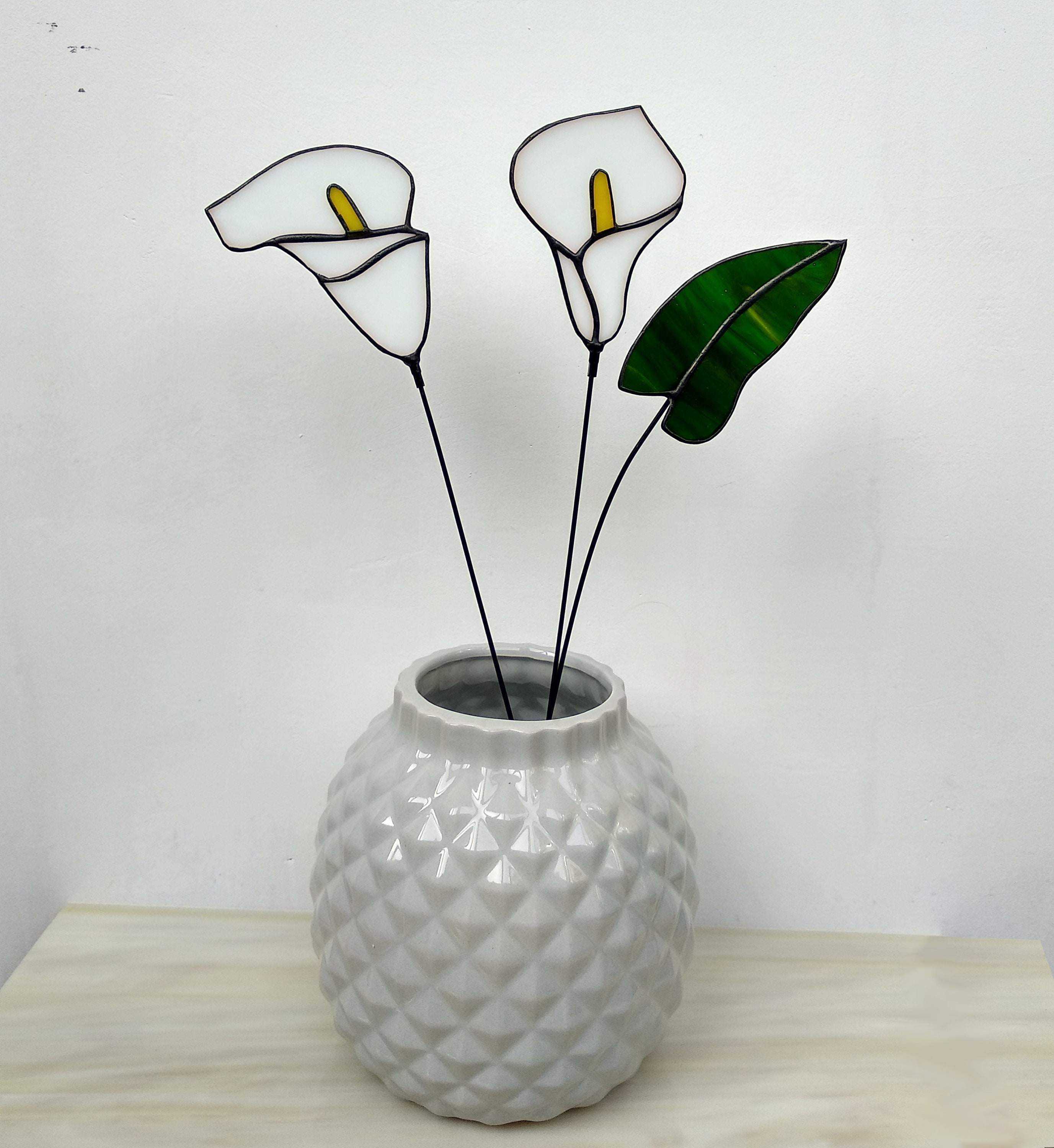 Calla Lily Stained Glass Mothers Day Gifts Calla Lily Bouquet for