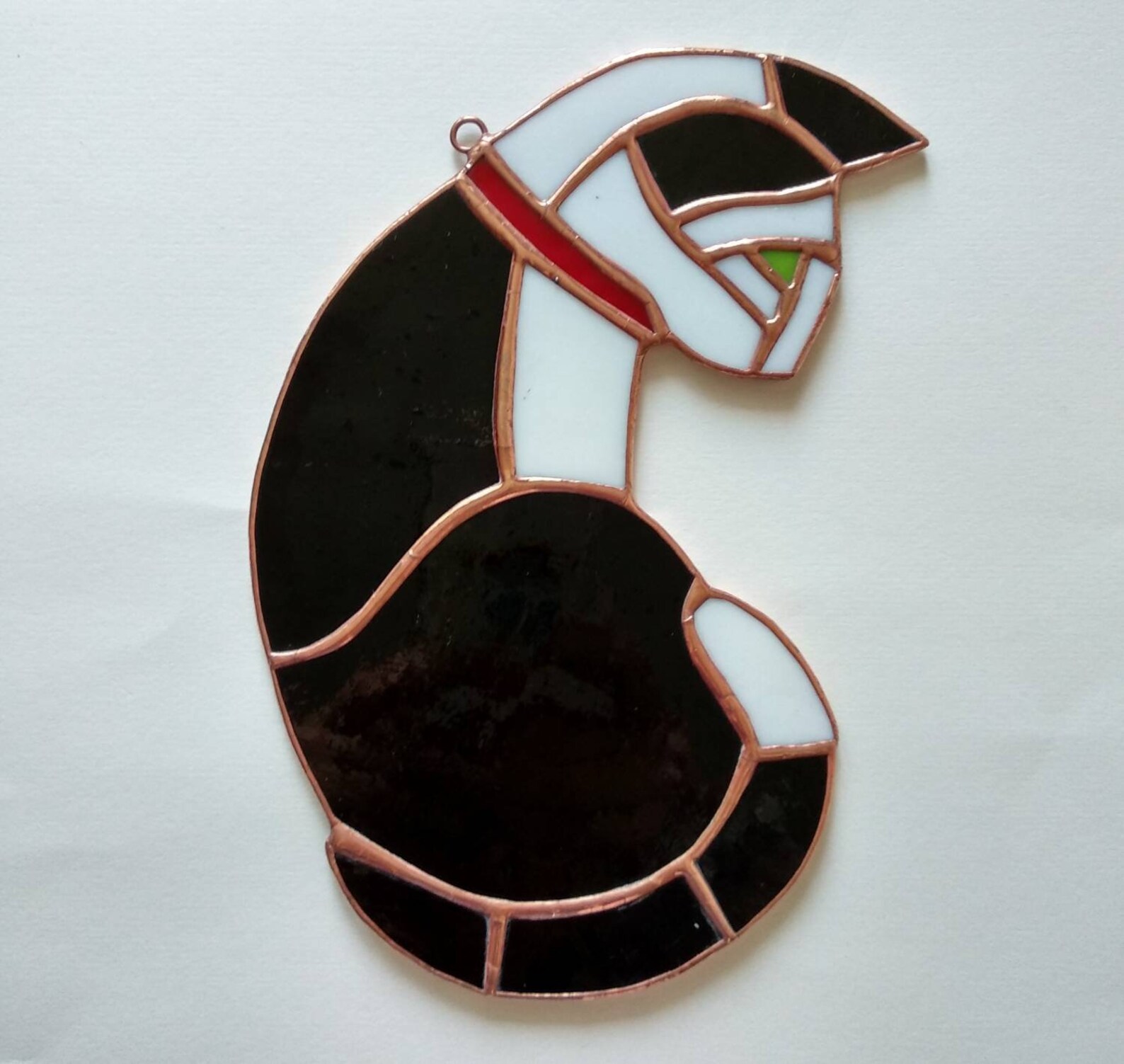 Stained Glass Cat Window Hanging Suncatcher Memorial Lover Cat Etsy