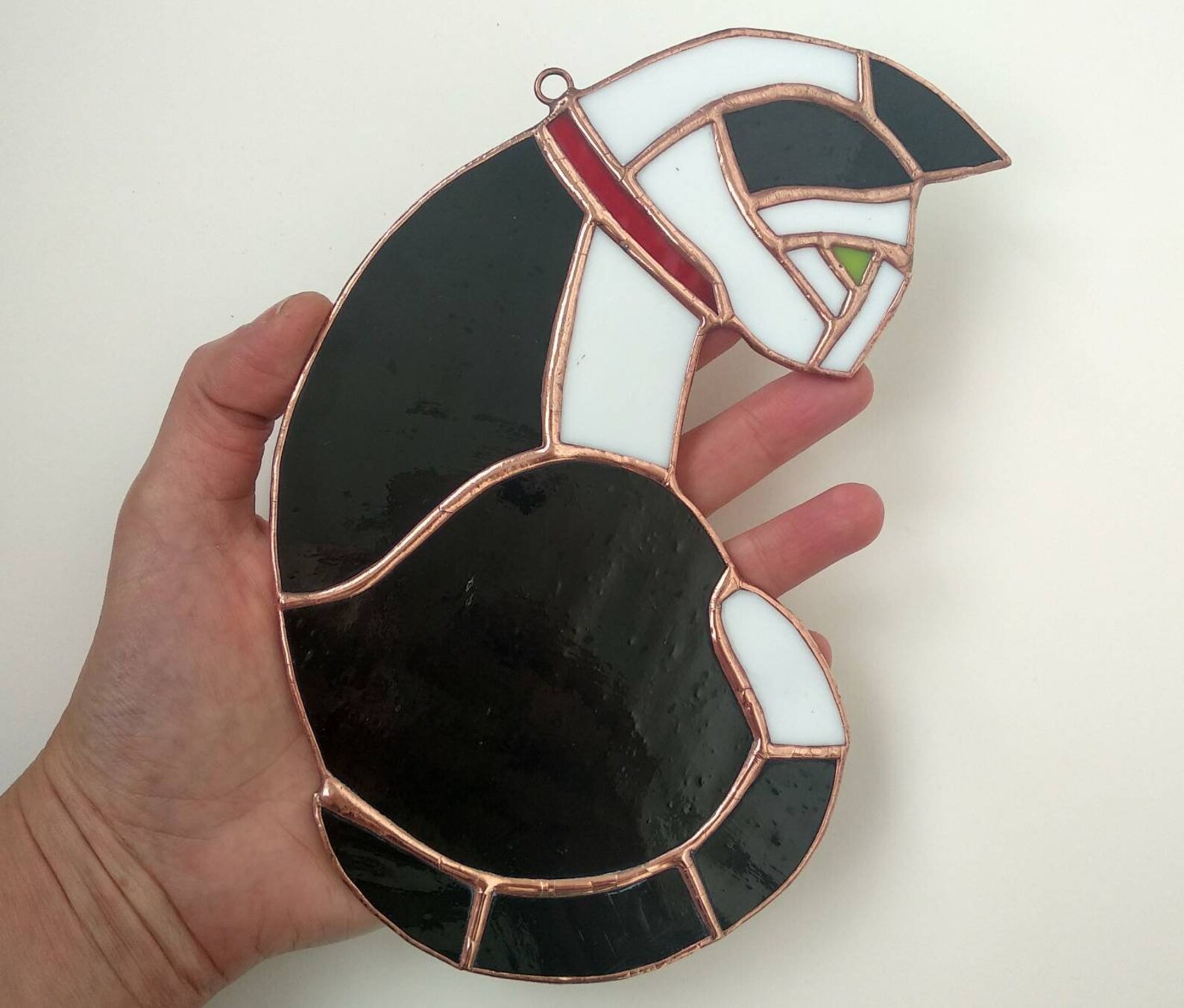 Stained Glass Cat Window Hanging Suncatcher Memorial Lover Cat Etsy