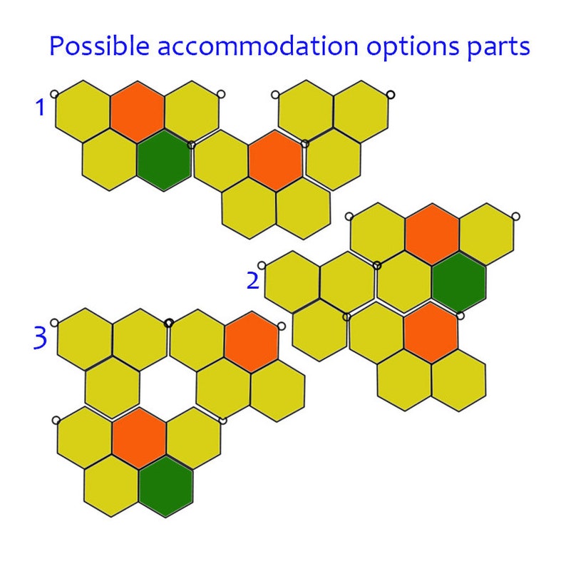 Honeycomb stained glass Suncatcher Window decor Glass art window image 8