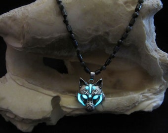 wolf necklace for him