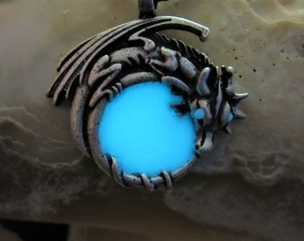 Dragon  Pendant / /Glow in the dark