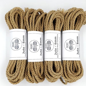 Shibari Rope Beginners Kit Jute for Bondage