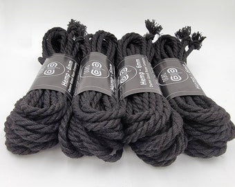 Hemp Bondage Rope Shibari Rope Beginners Kit Bondage Rope 6mm Mature