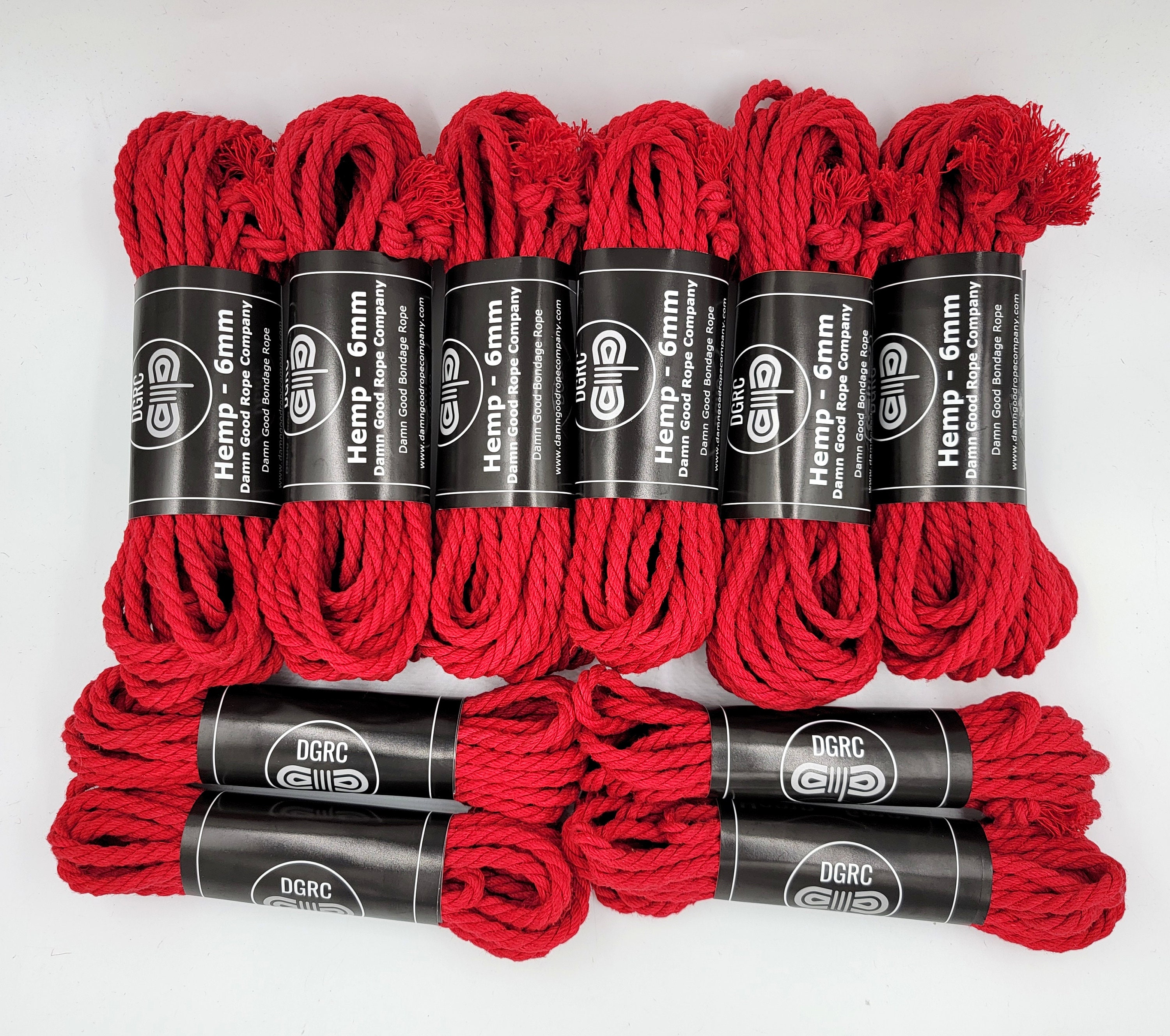 Hemp Bondage Rope Shibari Rope Riggers Kit Bondage Rope 6mm Mature (6