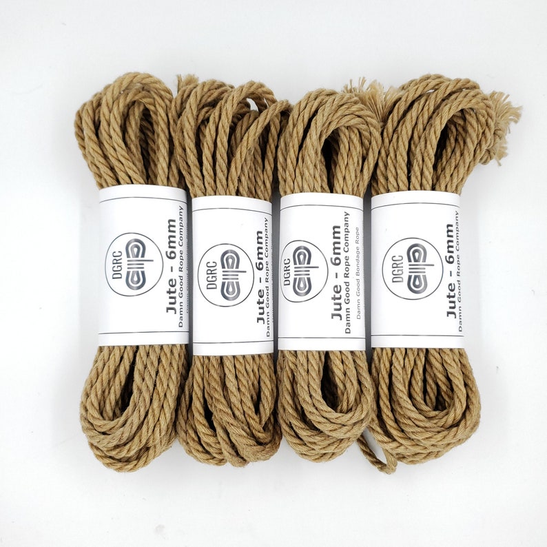 Jute Bondage Rope Shibari Rope Beginnners Kit Mature 