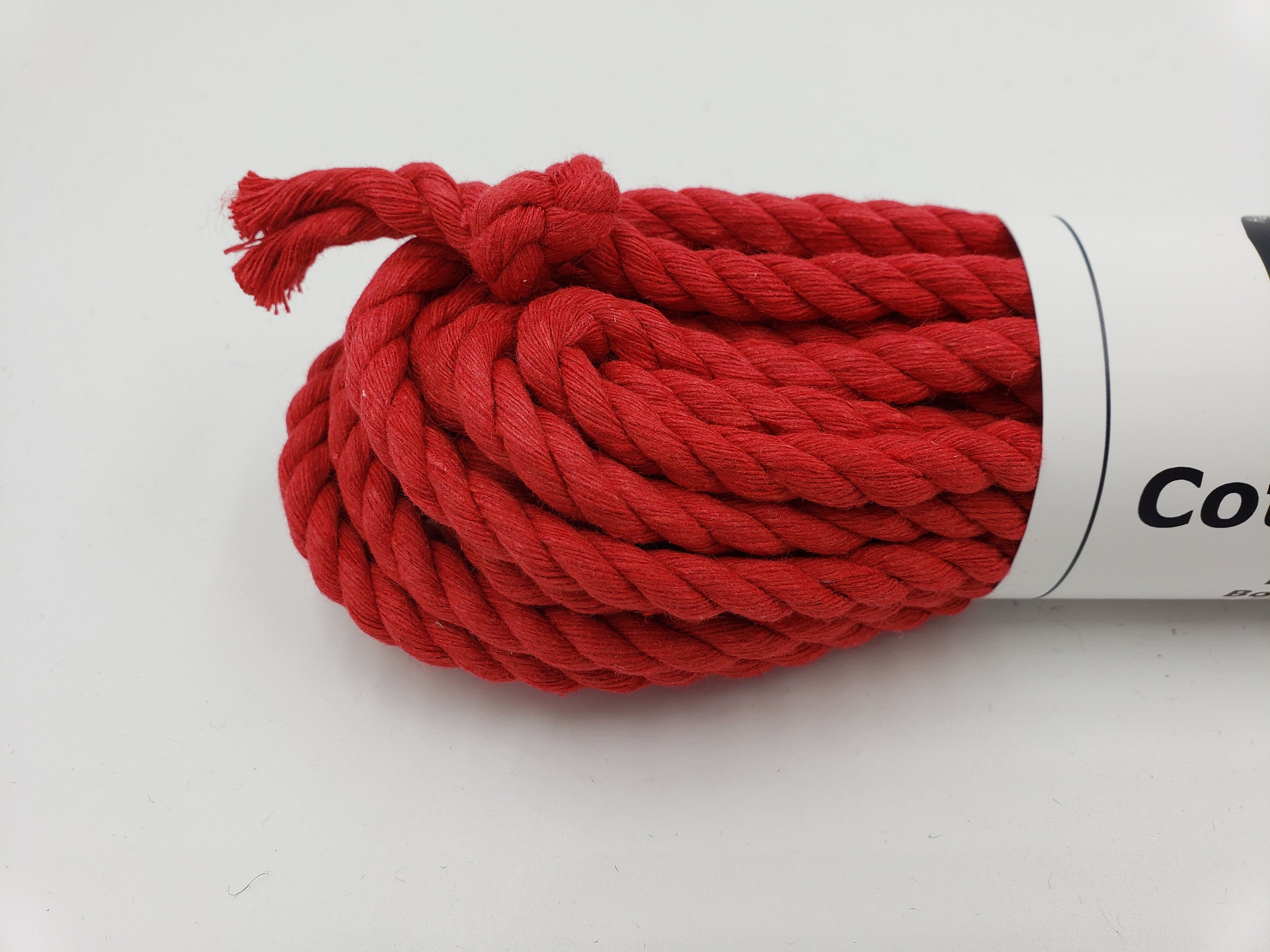 Full Size Silky Soft Nylon Rope Flogger - Twisted Syn