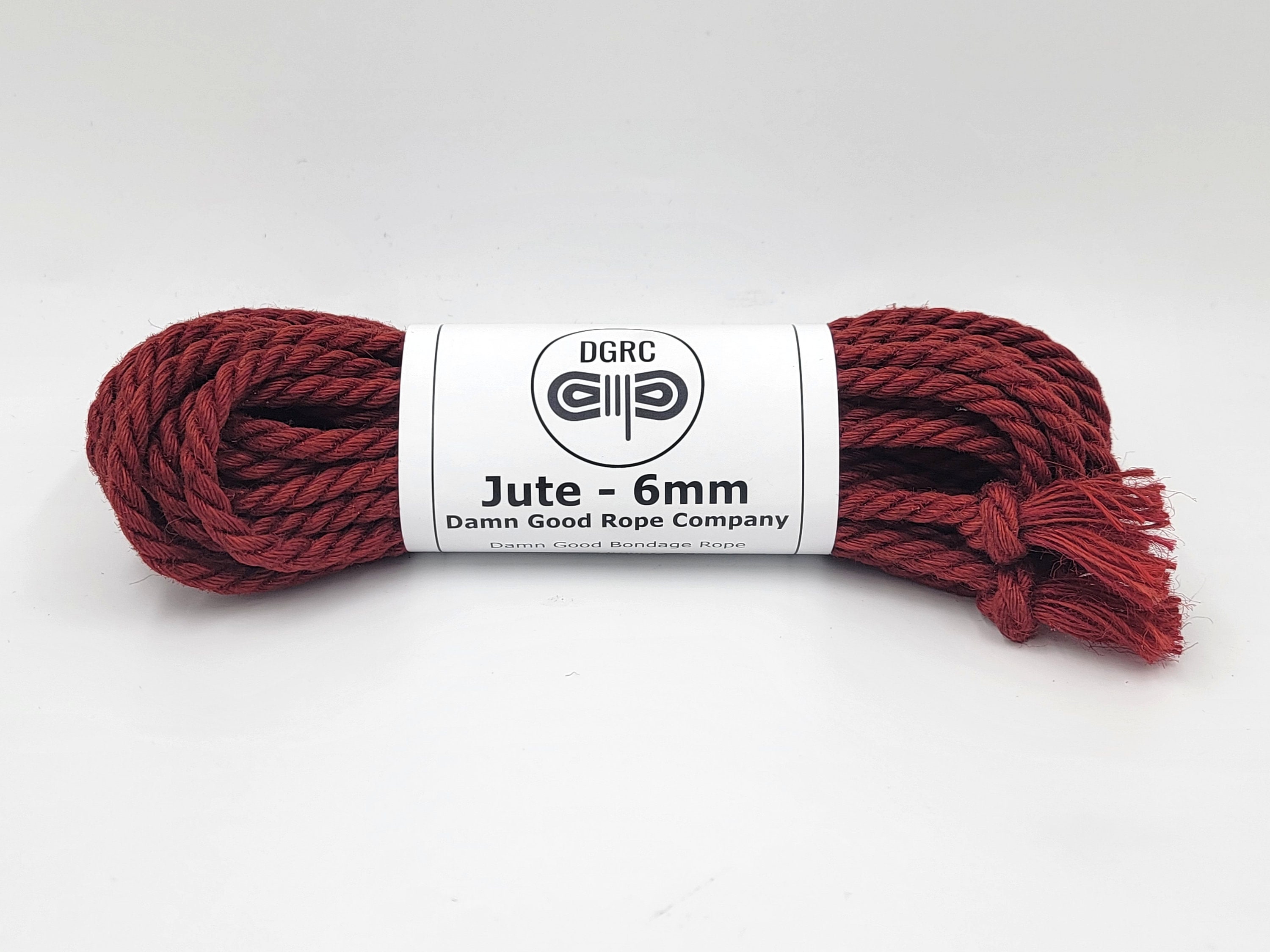 Shibari Rope Jute Bondage Rope Red Mature 6mm