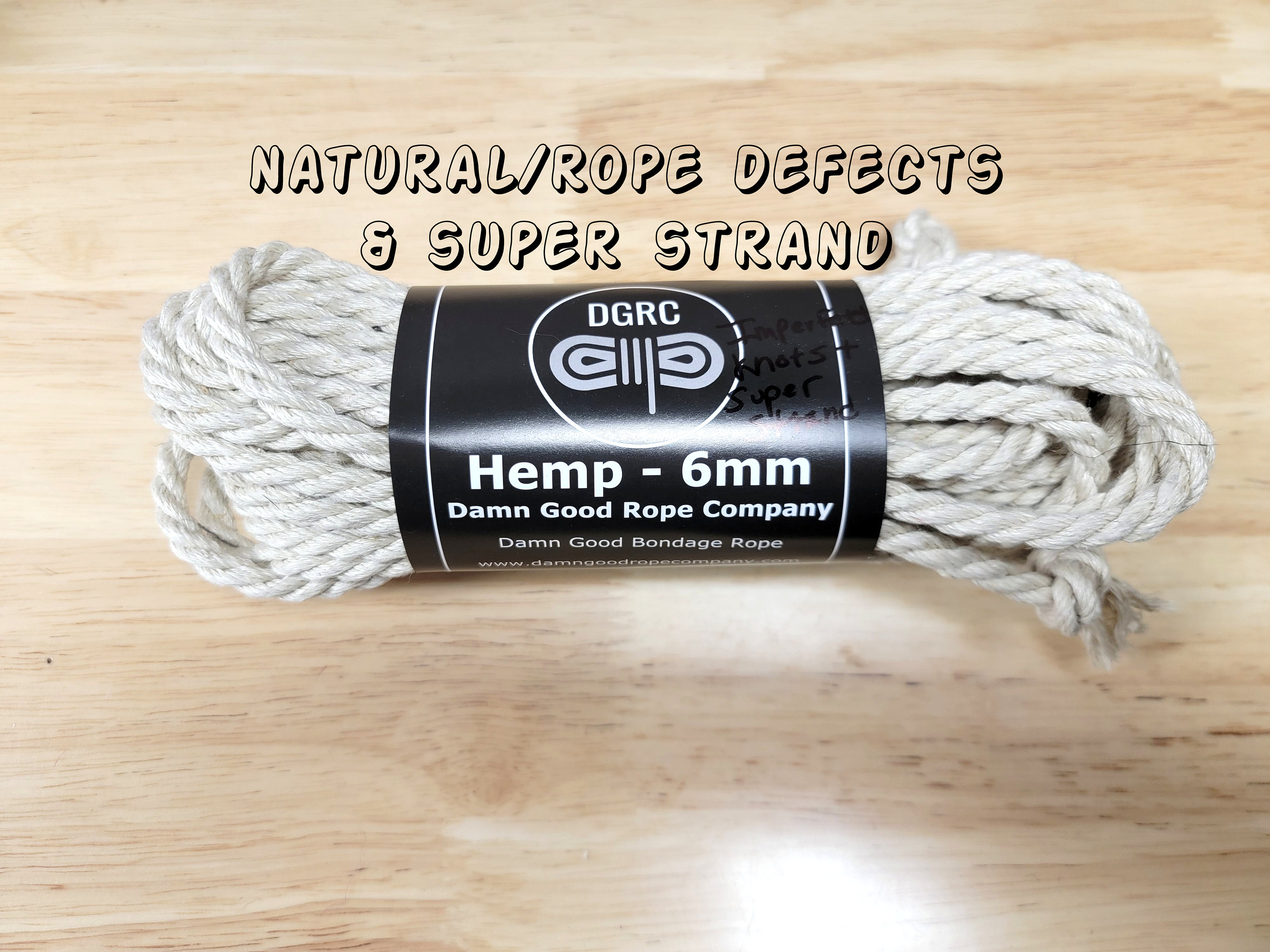 DISCOUNT BIN Hemp Bondage Rope Shibari Rope BDSM Mature