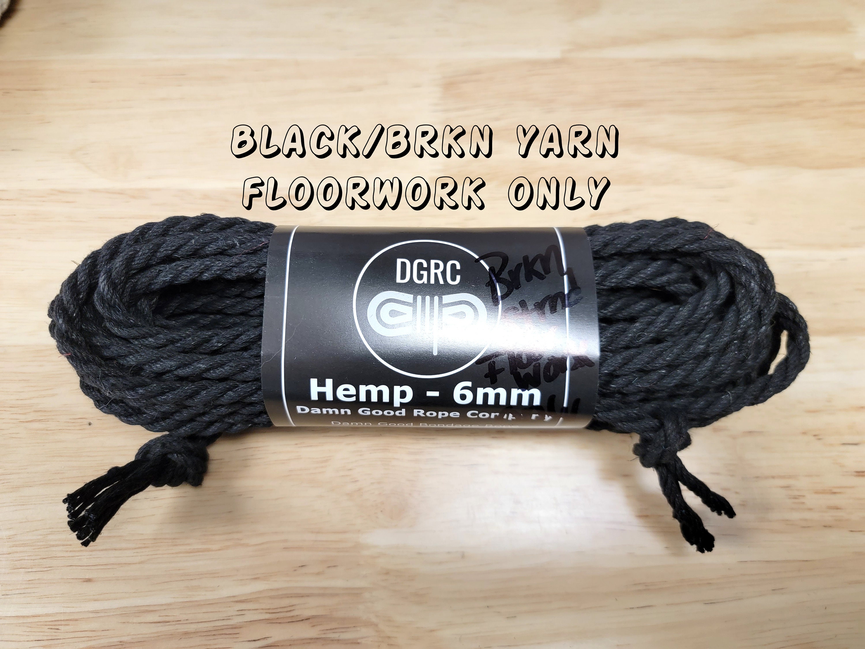 DISCOUNT BIN Hemp Bondage Rope Shibari Rope BDSM Mature