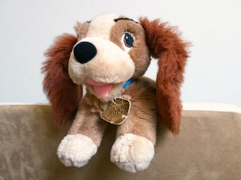 lady and the tramp plush toys