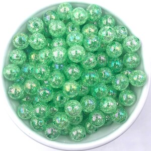 20mm Mint Green Lace Bubblegum Beads, Resin Gumball Beads in Bulk, 20mm  Beads, 20mm Bubble Gum Beads, 20mm Shiny Chunky Beads