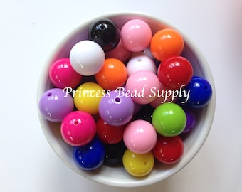 100Pcs Mixed color the cat/'s eye acrylic charm beads loose BEAD 14x5mm