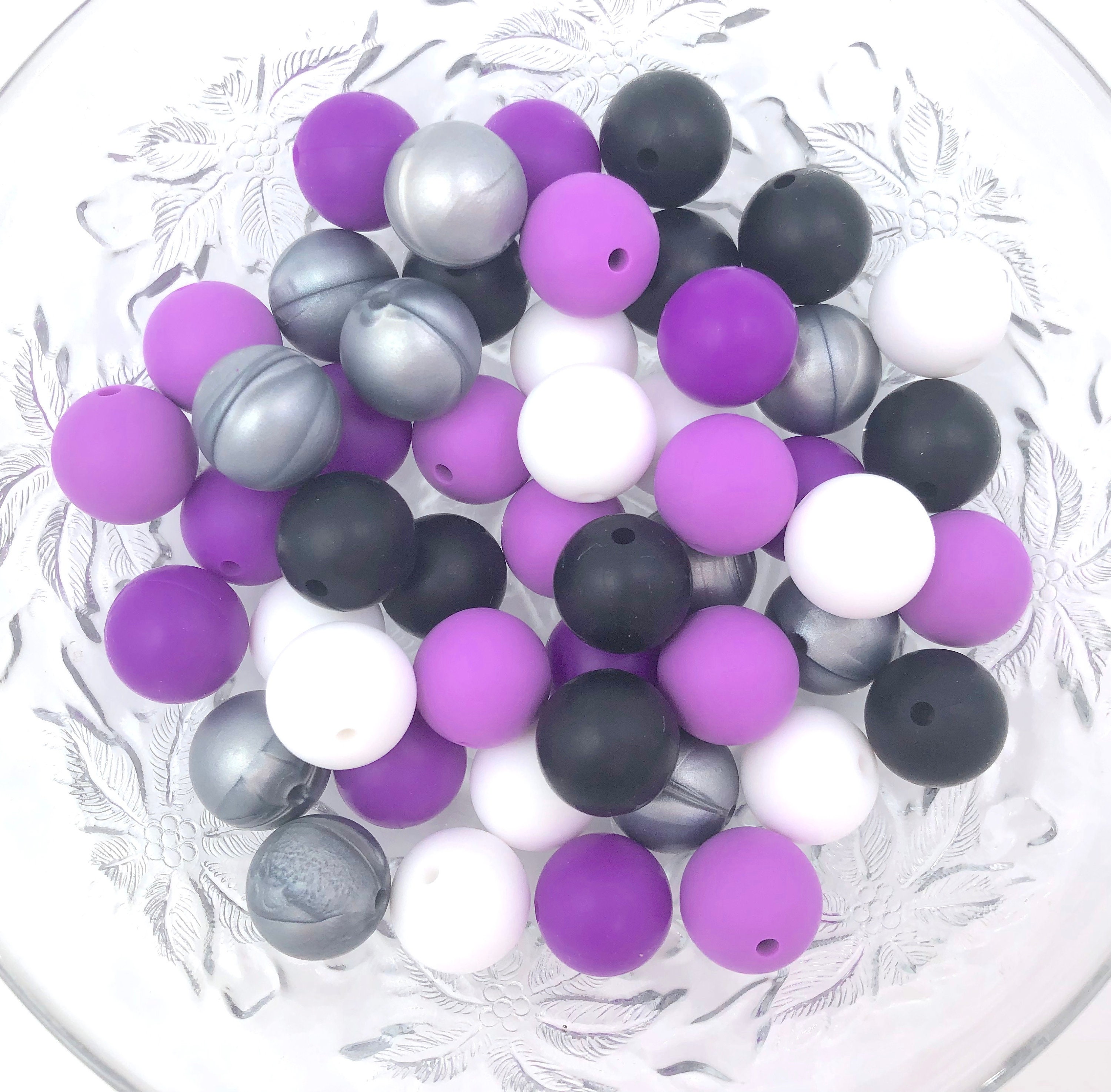 100 Bulk 15mm Silicone Beads 100 Silicone Beads Wholesale 