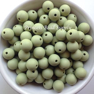12 mm Round Taffy Marble Silicone Beads 5-1,000 (aka Tye Dye