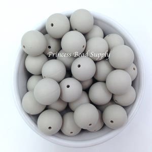 19mm Riverstone Silicone Beads