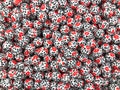 15mm Leopard Love Lips  Printed Silicone Beads, Valentine&#39;s Day  Printed Silicone Beads, Print Silicone Beads, Silicone Beads