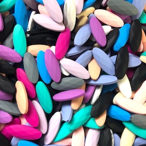 22mm 60in Assorted Color Beads