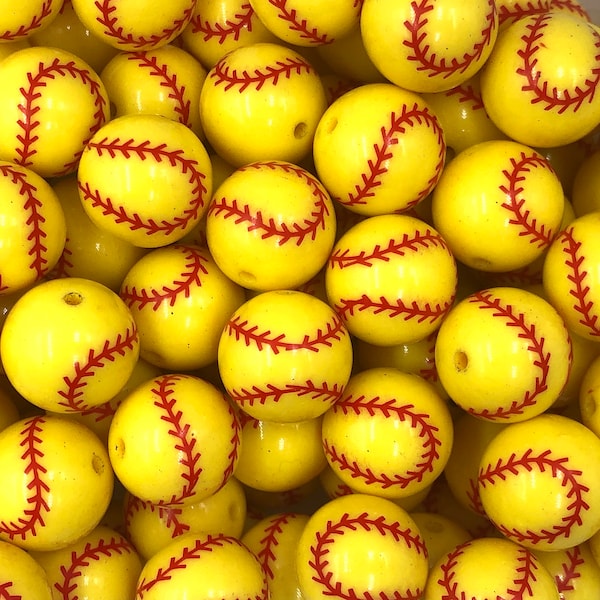 Softball Beads Etsy