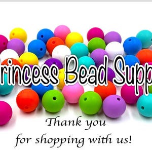 12mm Silicone Alphabet Letter Beads image 3