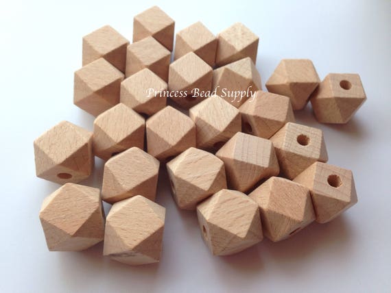 SMI Wooden Beads Natural Unfinished Wood Beads for Crafts, 2 Size Spacer  Beads for Jewelry Making