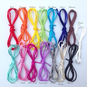 Satin Nylon Cord,  1.5mm Satin Nylon Cord,  Necklace Cord