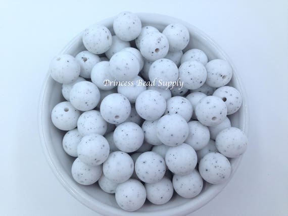 Round Silicone Beads, 15mm High Quality Beads