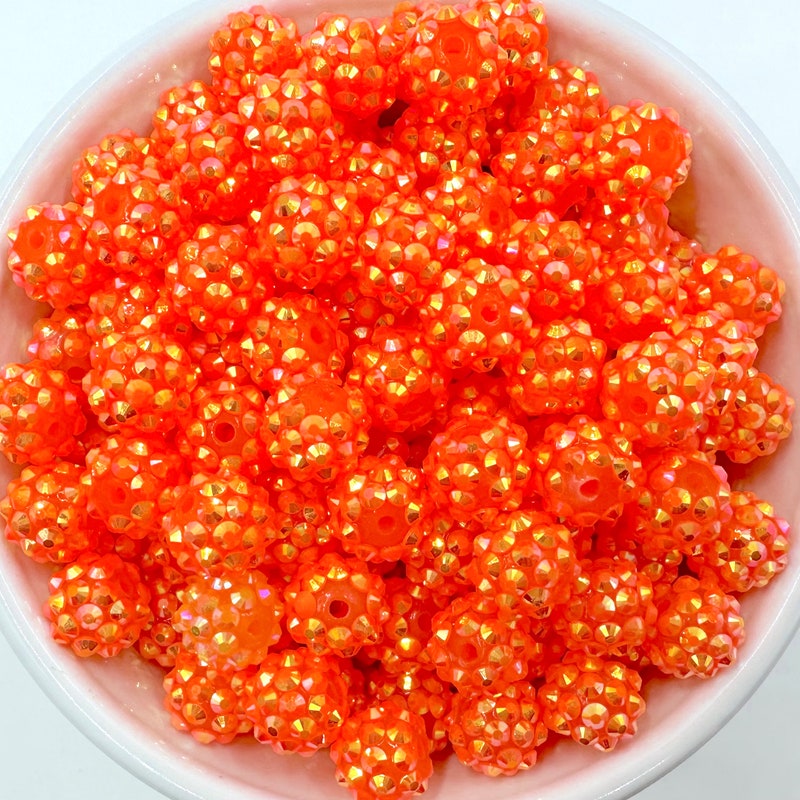 Orange Rhinestone - Etsy