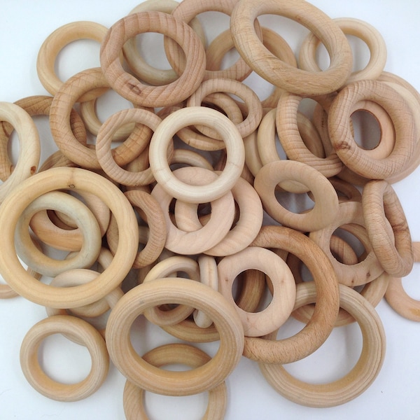 Wooden Rings Etsy