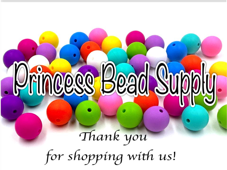 50 or 100 BULK Round Silicone Beads, Pink, Flamingo, Green