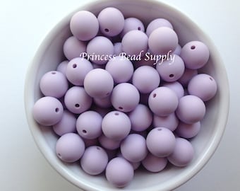 15mm Lavender Mist Silicone Beads, Silicone Beads,  Silicone Beads Wholesale,