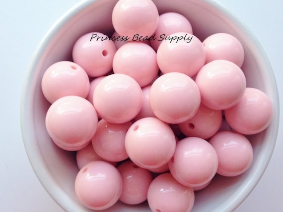 Solid Gumball Bead Set - 10 Solid Gumball Bead Set - 10