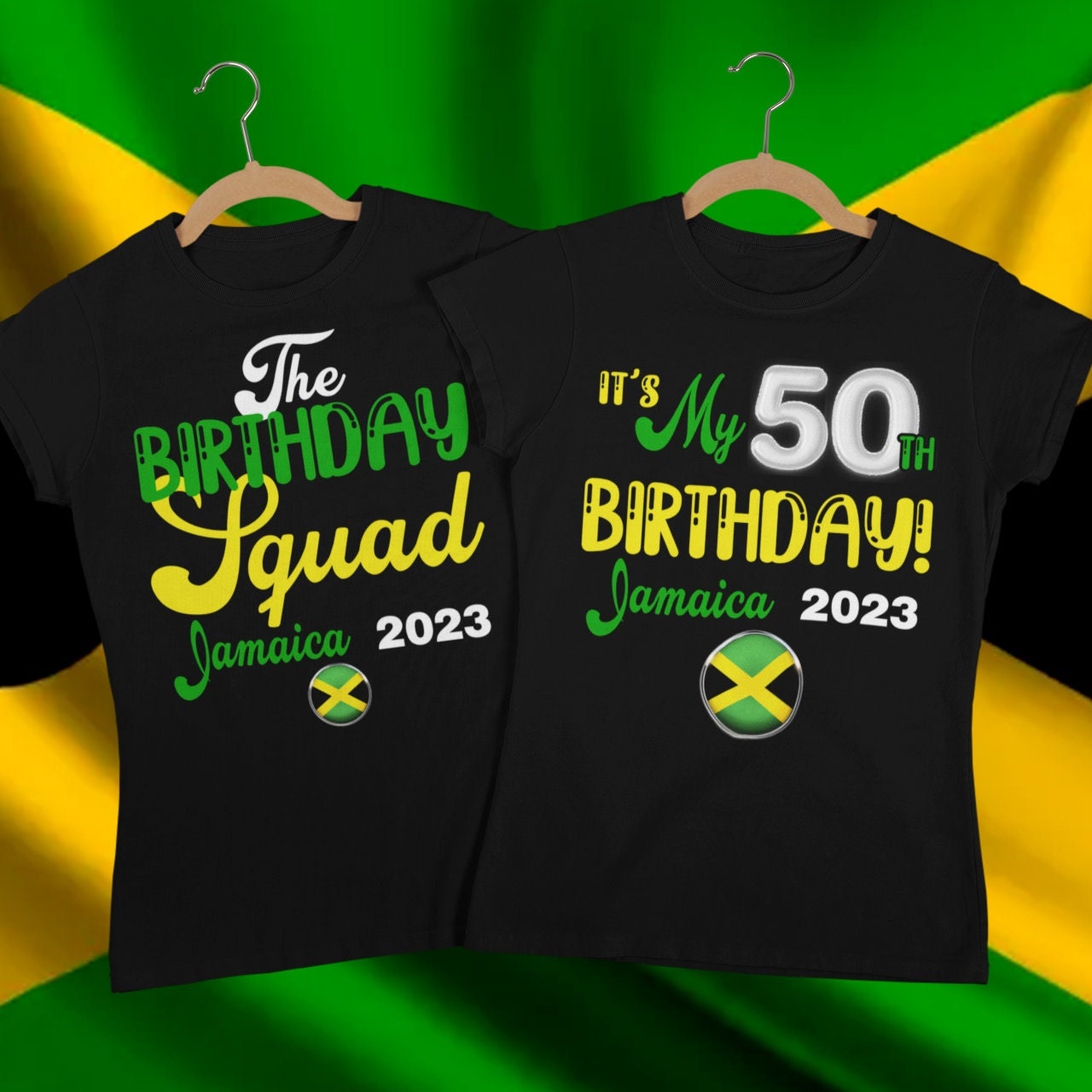 Birthday Squad Shirt Jamaica Vacation Unisex T Shirt Etsy