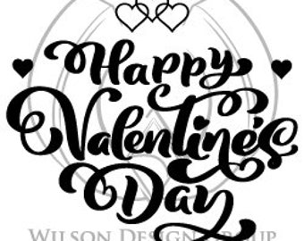 Happy Valentine's Day SVG, Valentine Svg, Valentine's Day Svg, Love Svg, Love Cut Files, Love, Cricut, Silhouette, Png, Svg, Eps, Dxf