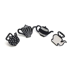 Teapot Enamel Pin Set