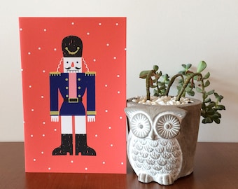 The Nutcracker Silkscreen Print Card (6" x 4”)