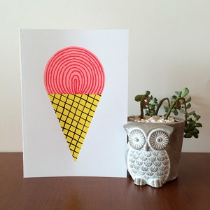 Tarjeta Helado 5