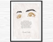 Those Who Don 39 t Believe in Magic Will Never Find it Roald Dahl Quote Printable Literary Print TypeWriter Quotes Bedroom Wall Print Typed