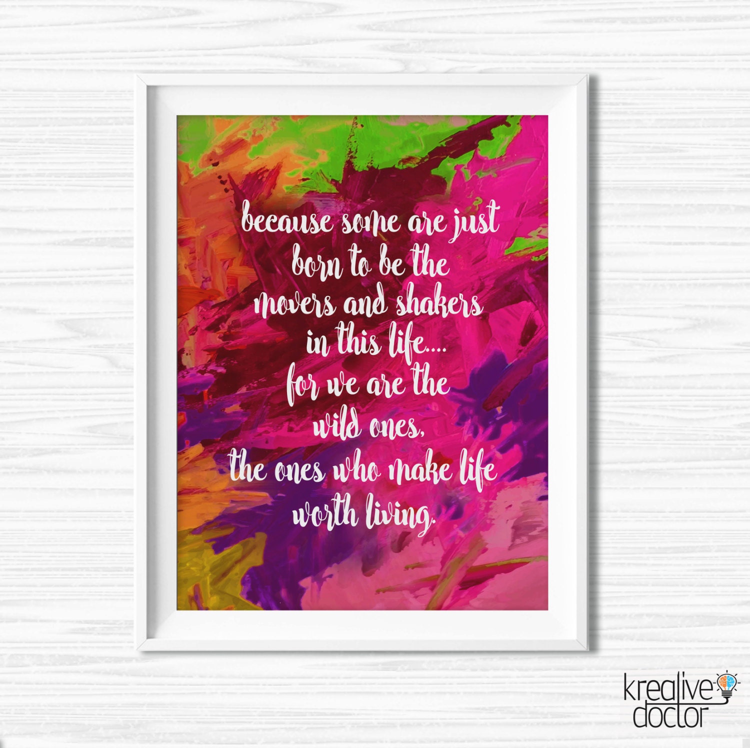 Motivational Wall Art Dorm Room Wall Decor Inspirational Etsy