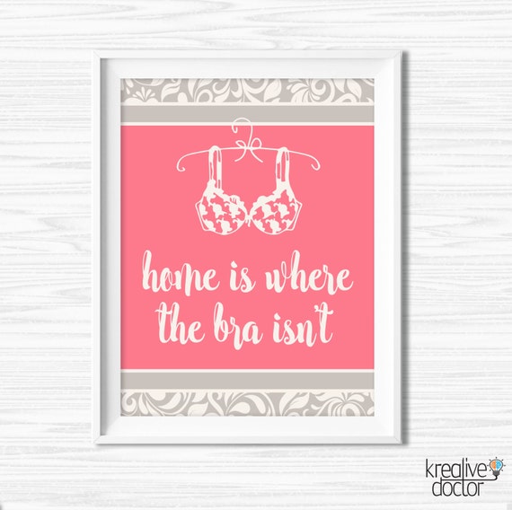 Teen Girls Bedroom Wall Art Funny Quote Prints Dorm Room Decor Printable Wall Art Home Is Where The Pants Arent Print Pink Quote Print