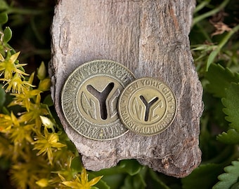 Authentic Vintage NYC Transit Token |  New York City Subway Token