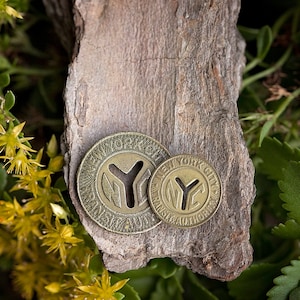 Authentic Vintage NYC Transit Token |  New York City Subway Token