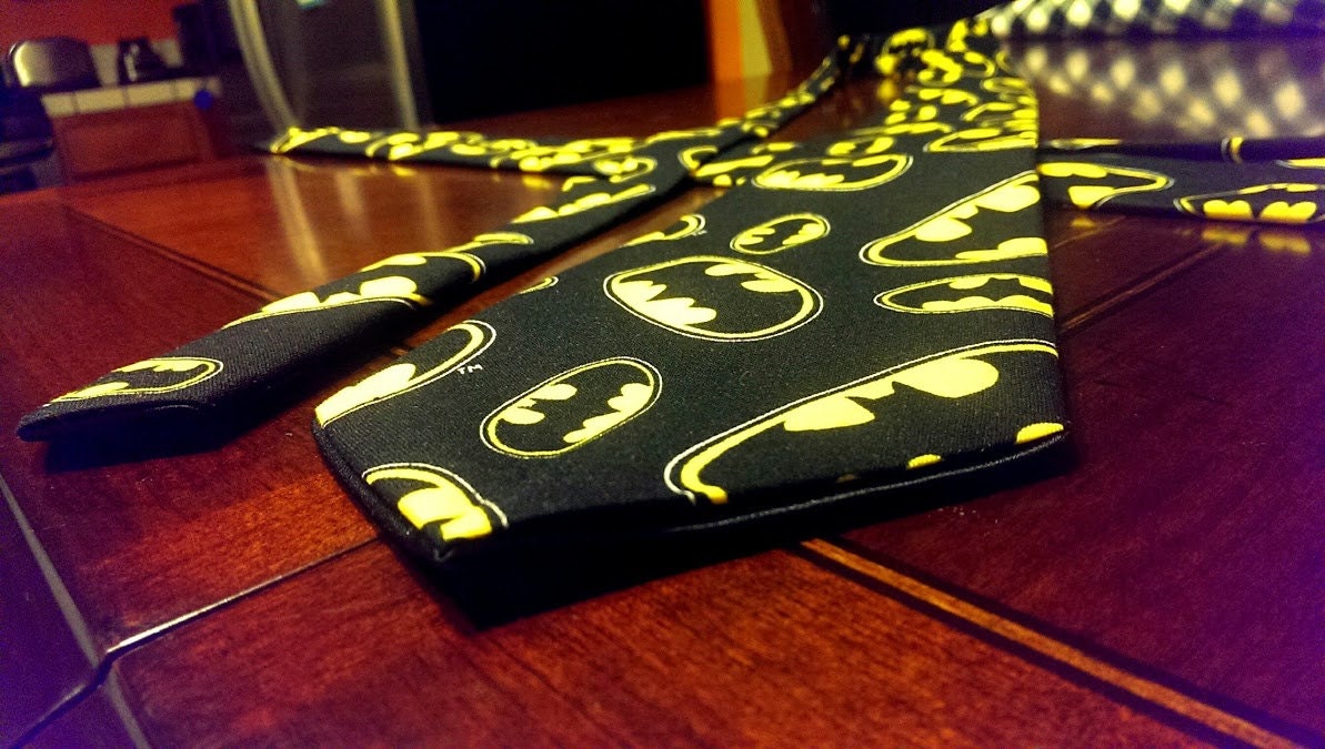 mens batman necktie