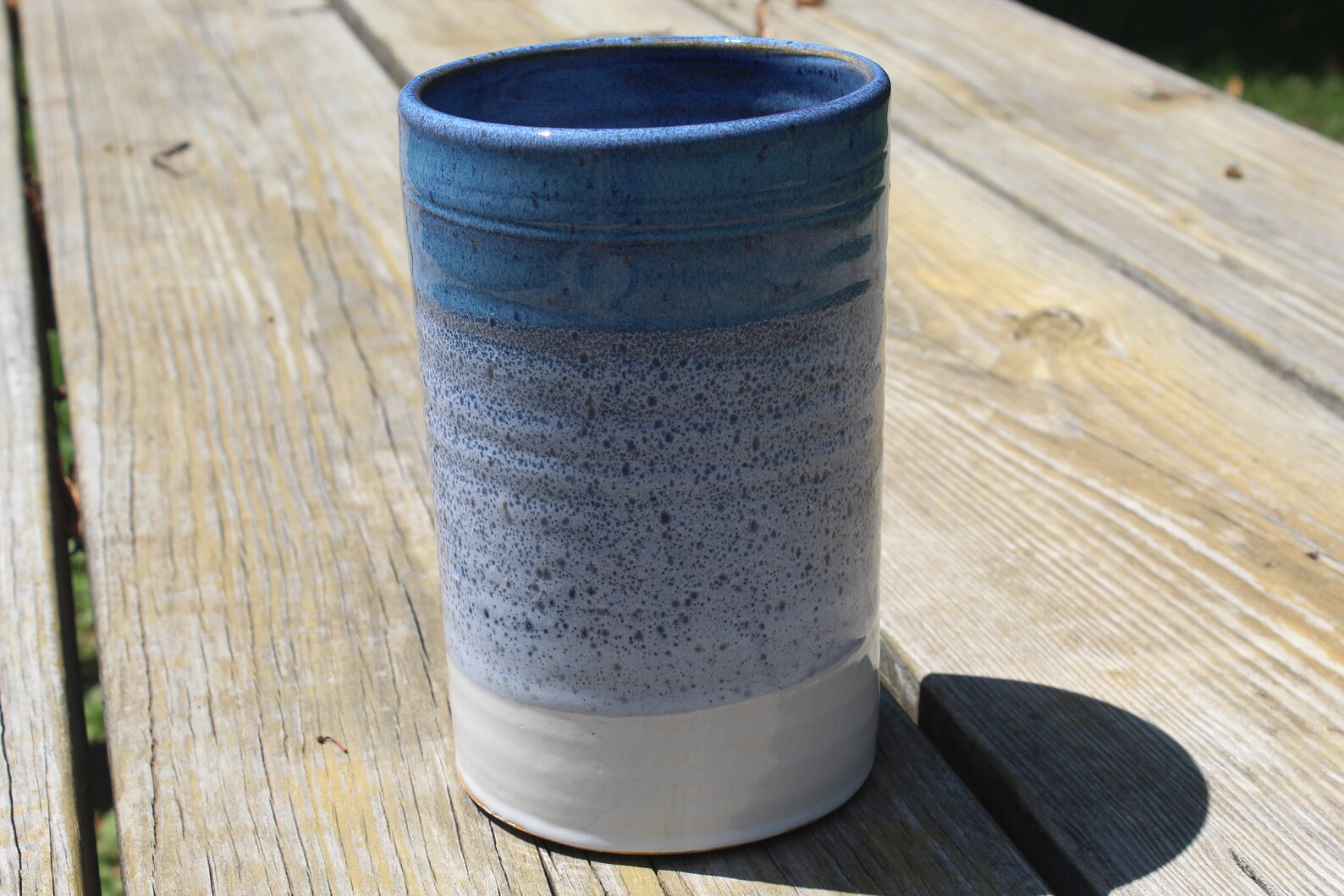 MULTI USES Handmade Stoneware Wine Chiller Flower Vase Etsy