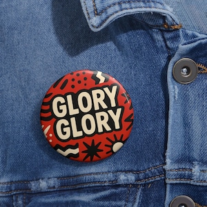 Glory Glory UGA Button