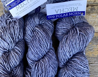 Malabrigo Mecha Polar Morn 009, Merino Wool Bulky weight, Malabrigo yarn, Peruvian wool, mecha wool