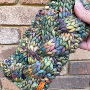 DIGITAL DOWNLOAD Cable headband PATTERN knitted, earwarmer pattern, chunky headband knit pattern, easy knitting pattern headband