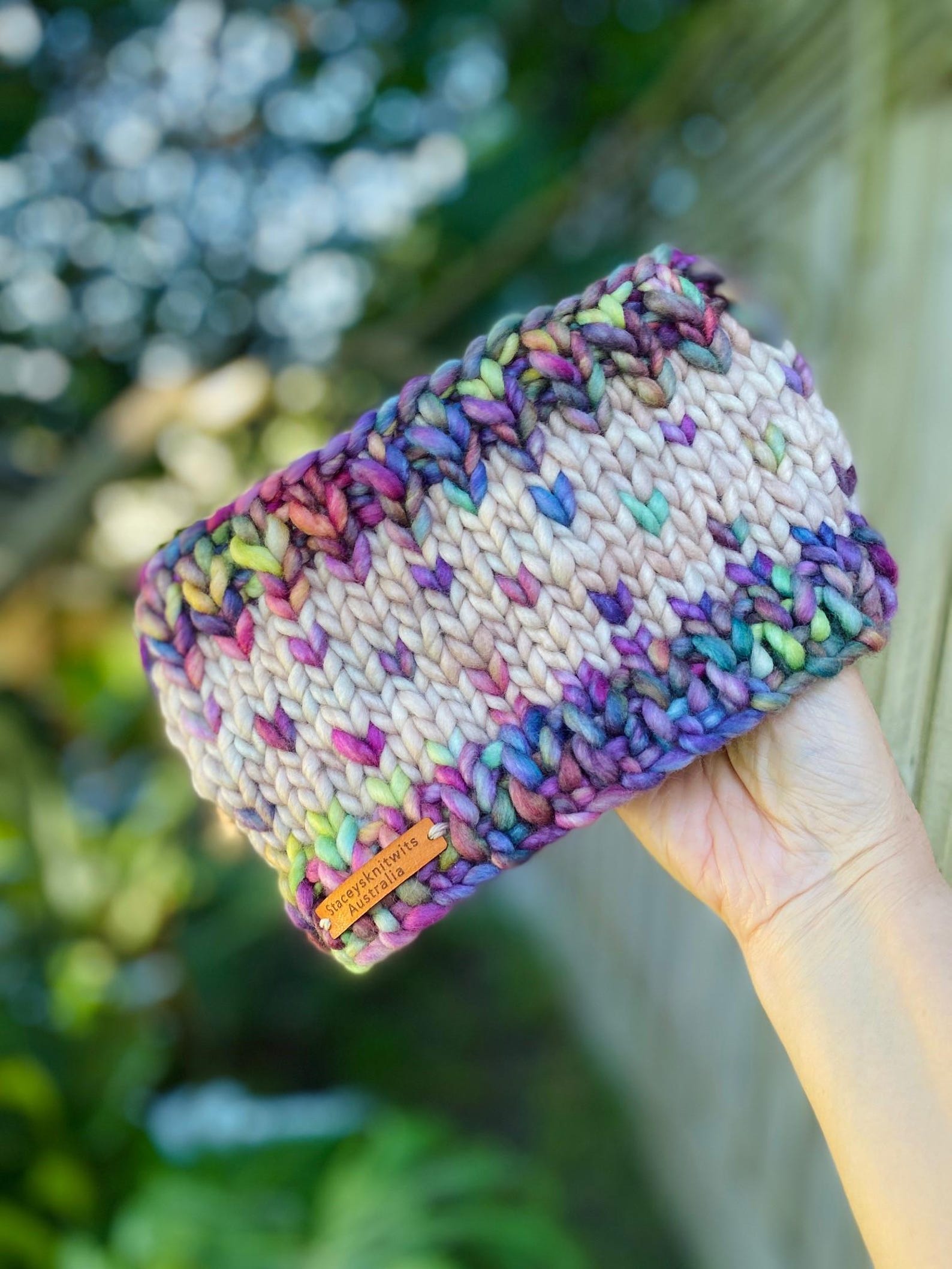 Knitted Fair Isle Headband Pattern: Winter Ear Warmer (digital Download