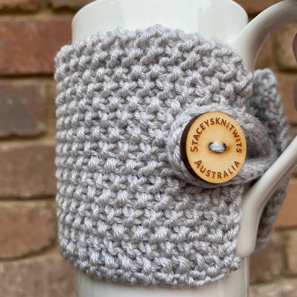 Modèle de tricot confortable café, tasse facile Modèle de tricot confortable, aiguilles à tricoter droites, tasse confortable pdf ANGLAIS UNIQUEMENT