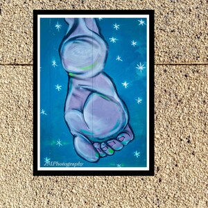 Fine Art Print - Twinkle Toes- colorful graffiti art photograph, gift ideas, present, home office wall decor furnishings